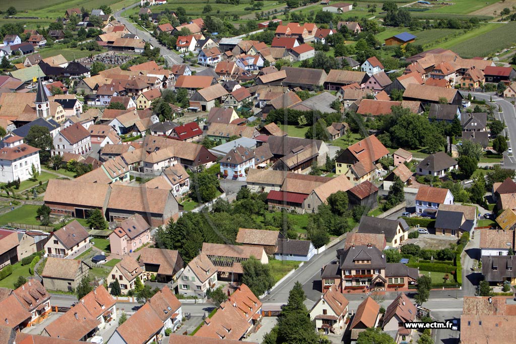 Photo arienne de Elsenheim