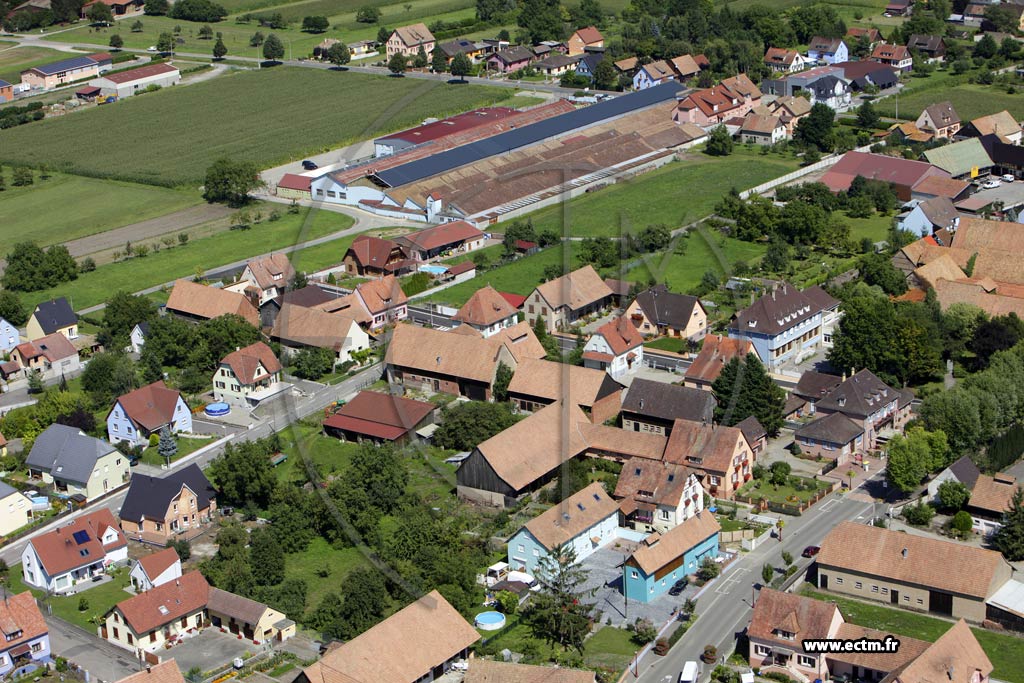 Photo arienne de Elsenheim
