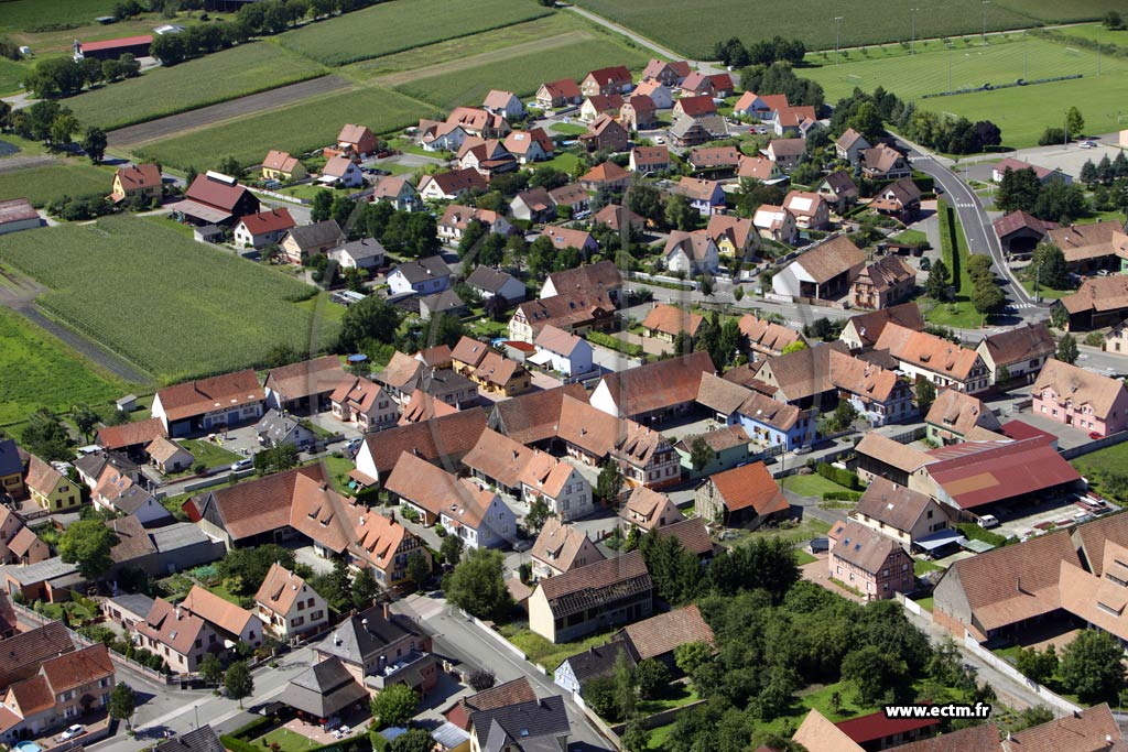Photo arienne de Elsenheim