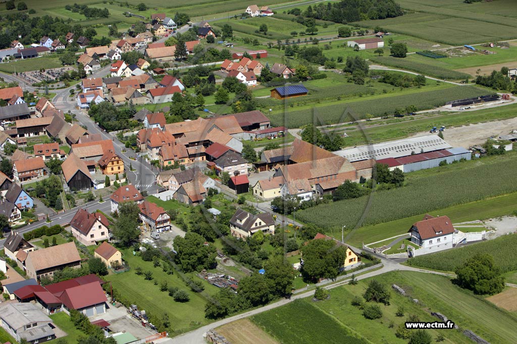 Photo arienne de Elsenheim