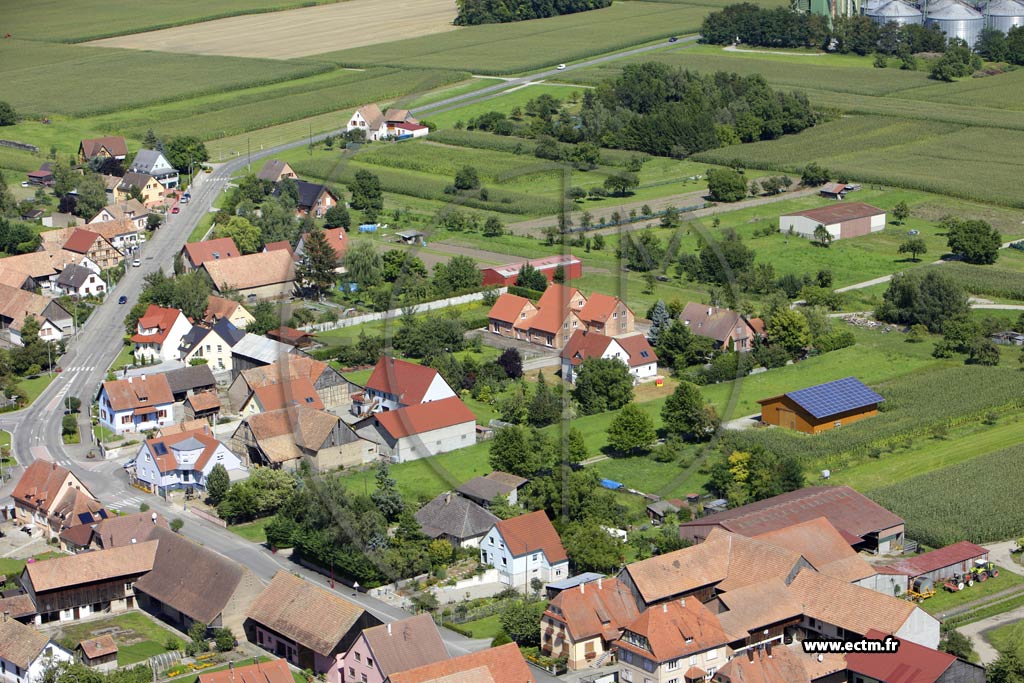 Photo arienne de Elsenheim