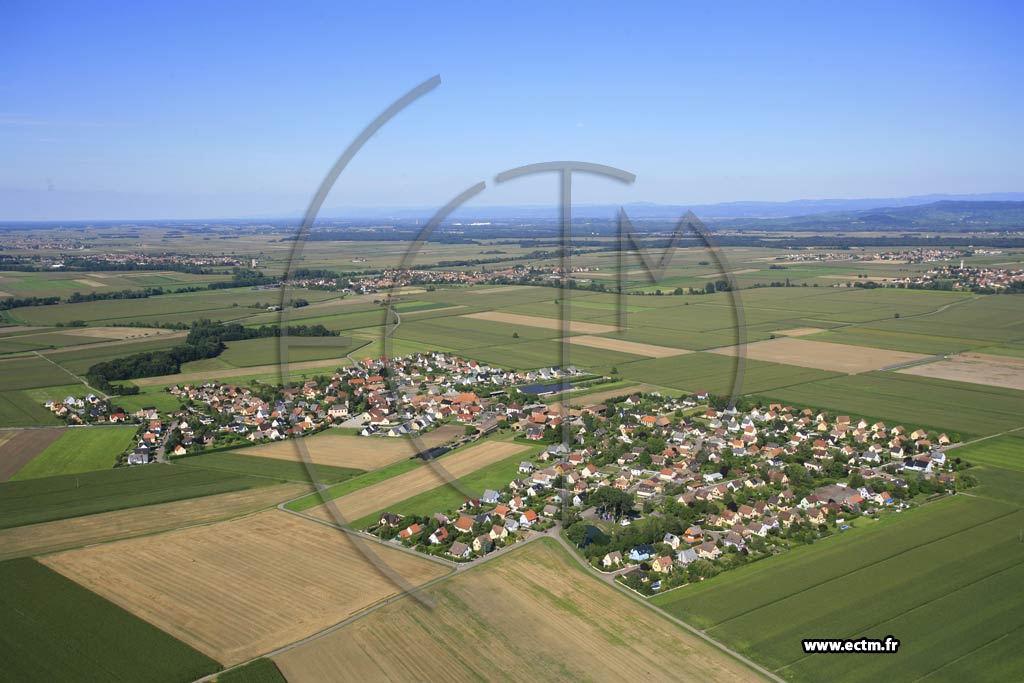 Photo arienne de Fortschwihr