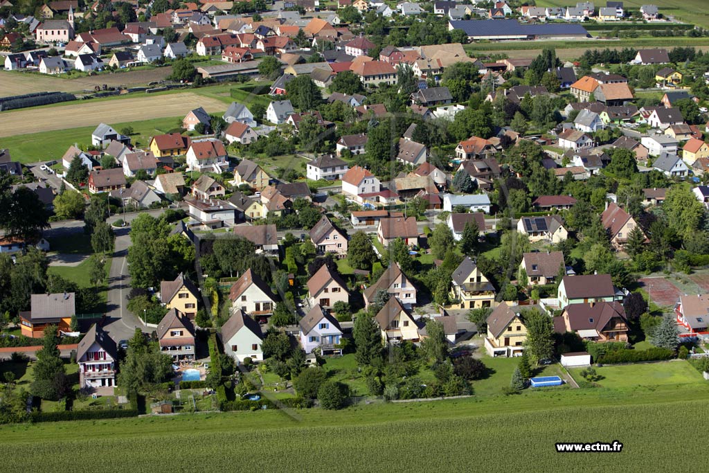 Photo arienne de Fortschwihr