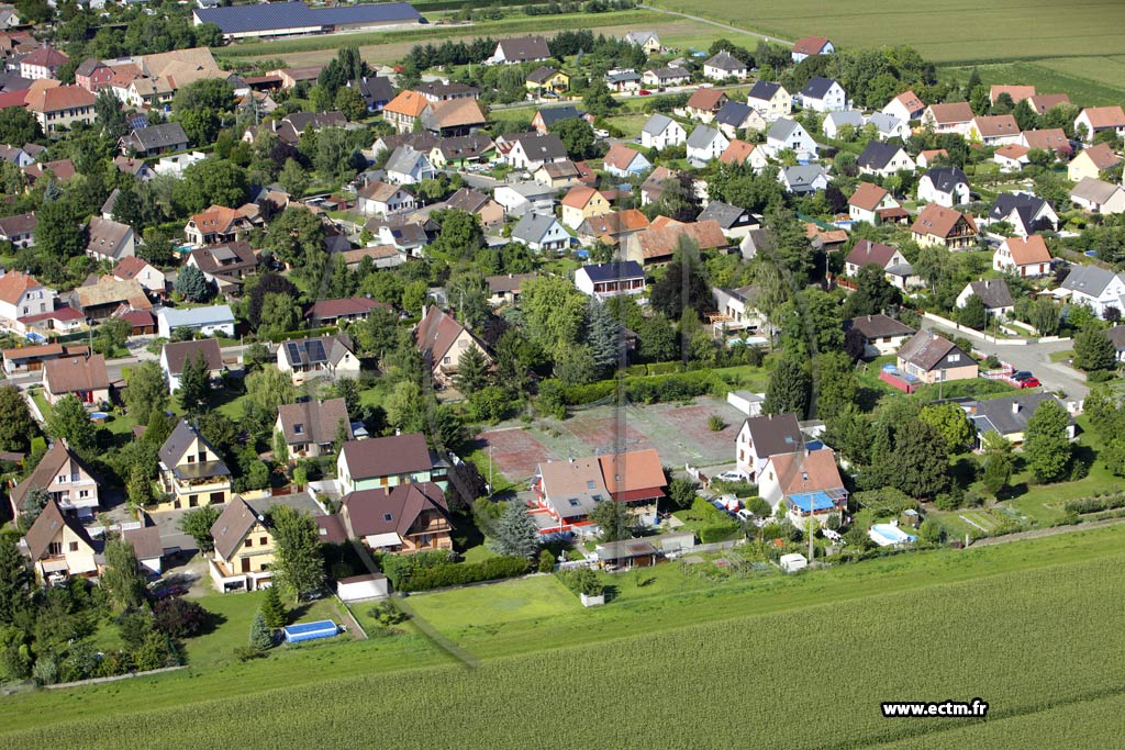 Photo arienne de Fortschwihr
