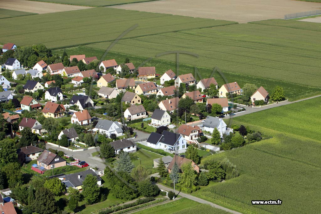 Photo arienne de Fortschwihr