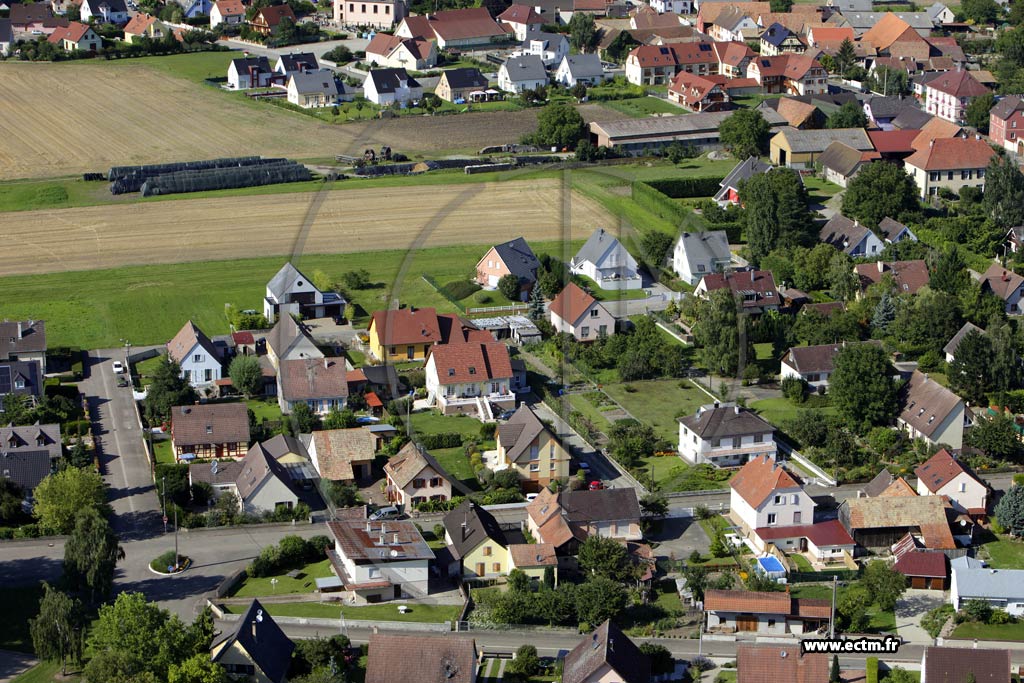 Photo arienne de Fortschwihr