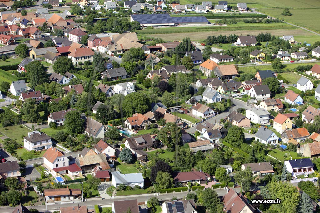 Photo arienne de Fortschwihr