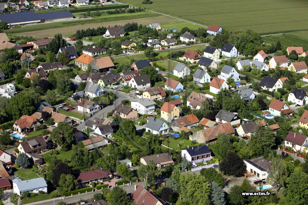 Photo arienne de Fortschwihr