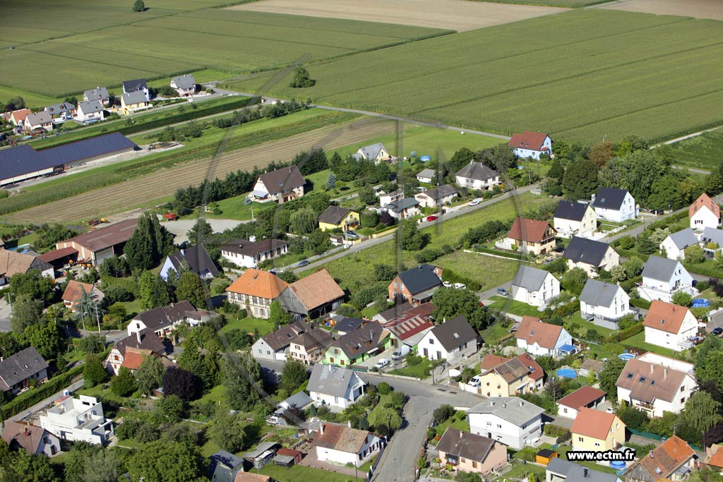 Photo arienne de Fortschwihr