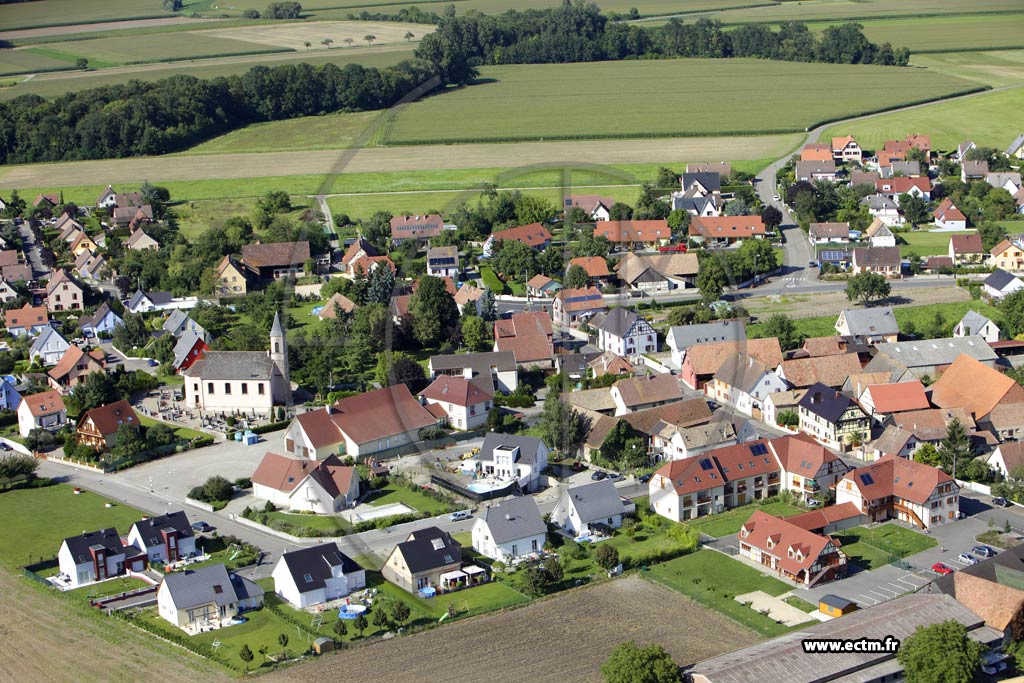 Photo arienne de Fortschwihr