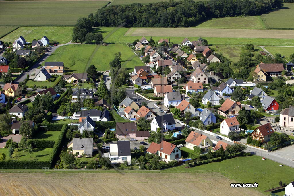 Photo arienne de Fortschwihr