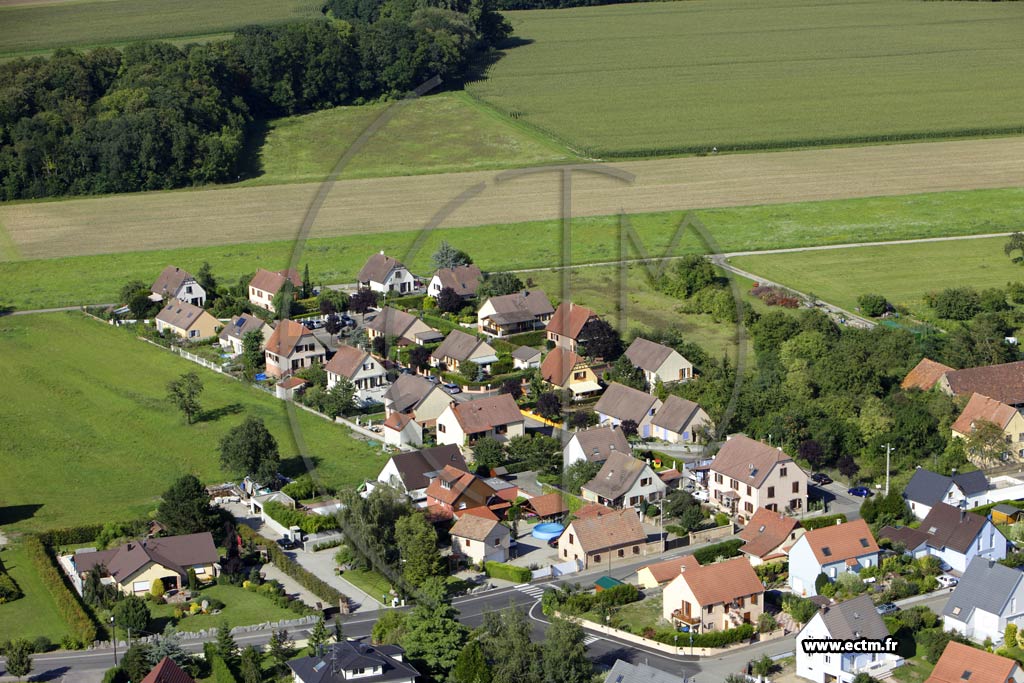 Photo arienne de Fortschwihr