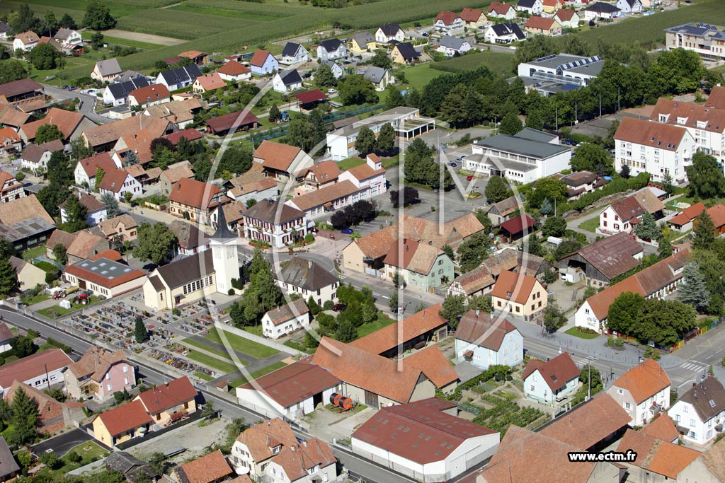 Photo arienne de Kunheim
