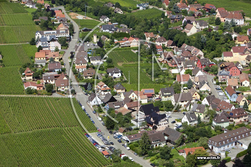 Photo arienne de Mittelwihr