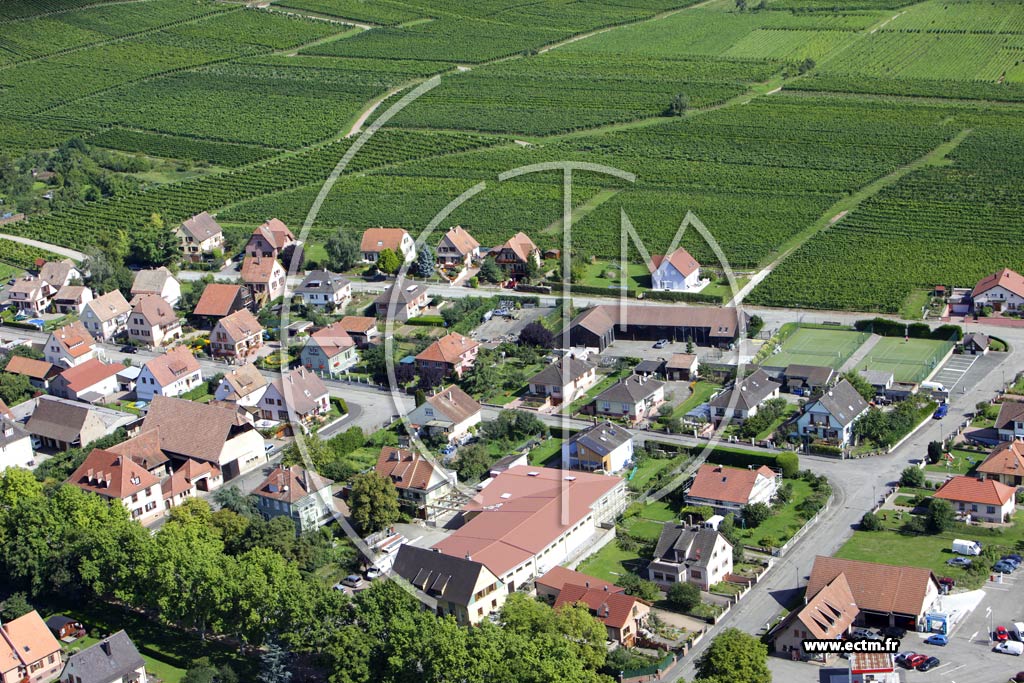 Photo arienne de Saint-Hippolyte