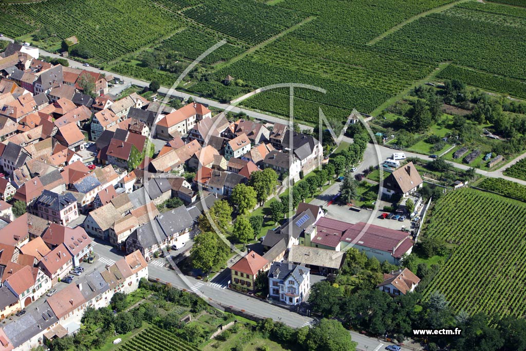 Photo arienne de Saint-Hippolyte