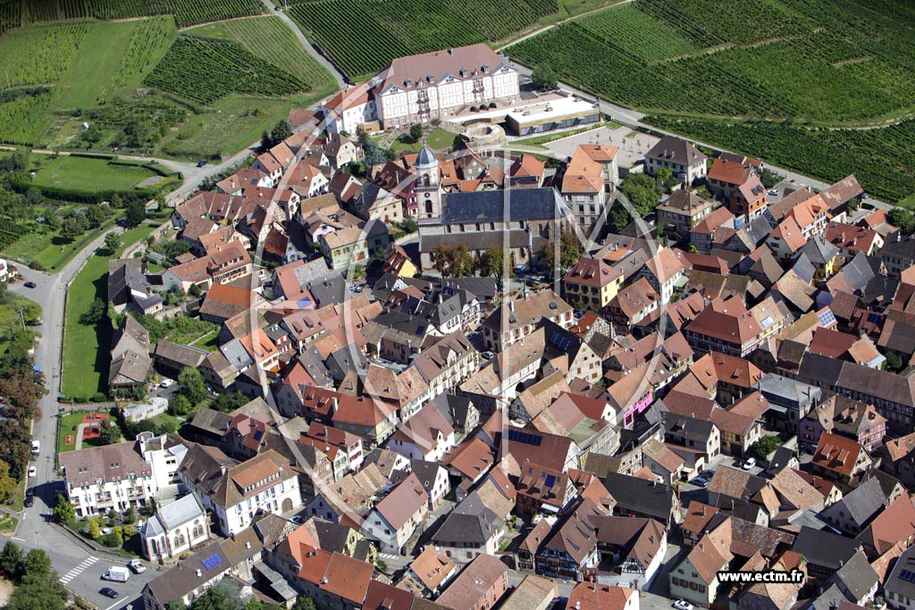 Photo arienne de Saint-Hippolyte