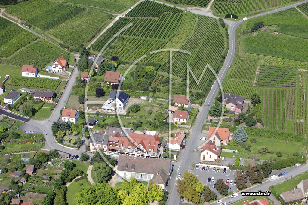Photo arienne de Saint-Hippolyte