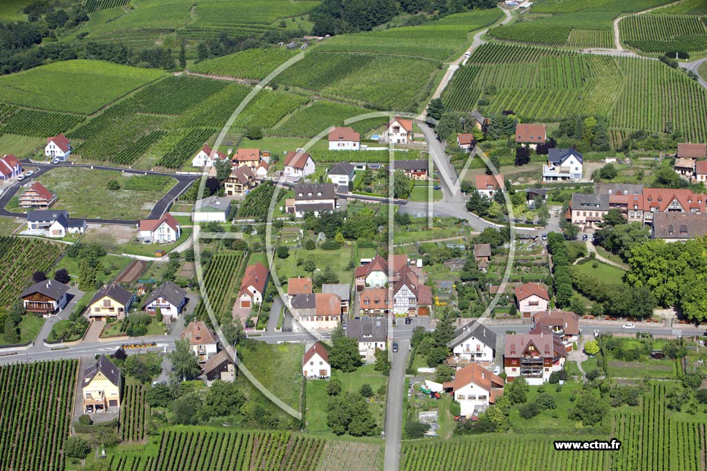 Photo arienne de Saint-Hippolyte
