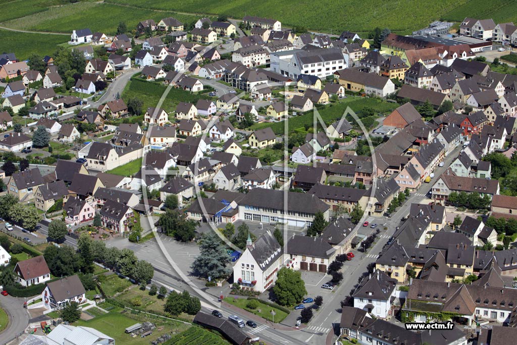 Photo arienne de Sigolsheim