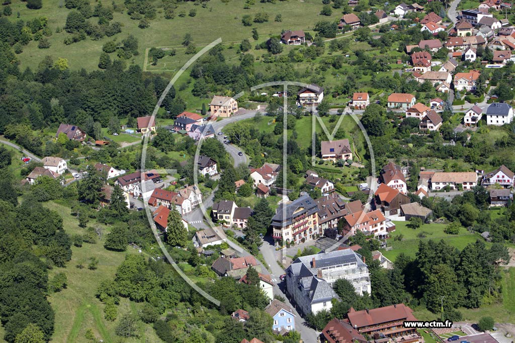 Photo arienne de Thannenkirch
