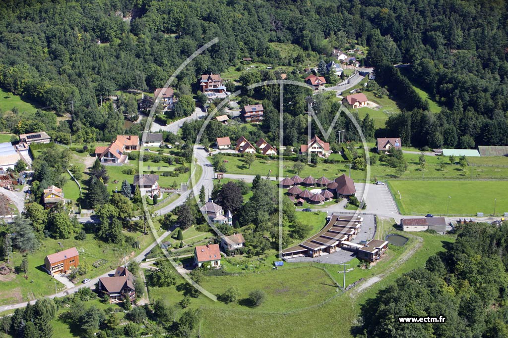 Photo arienne de Thannenkirch