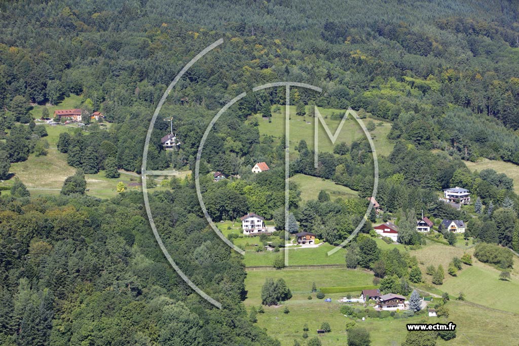Photo arienne de Thannenkirch