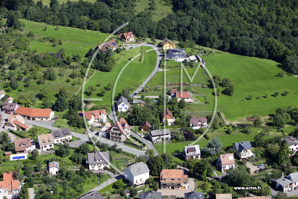 Photo arienne de Thannenkirch