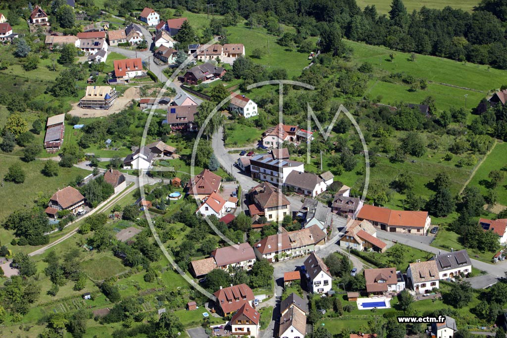 Photo arienne de Thannenkirch