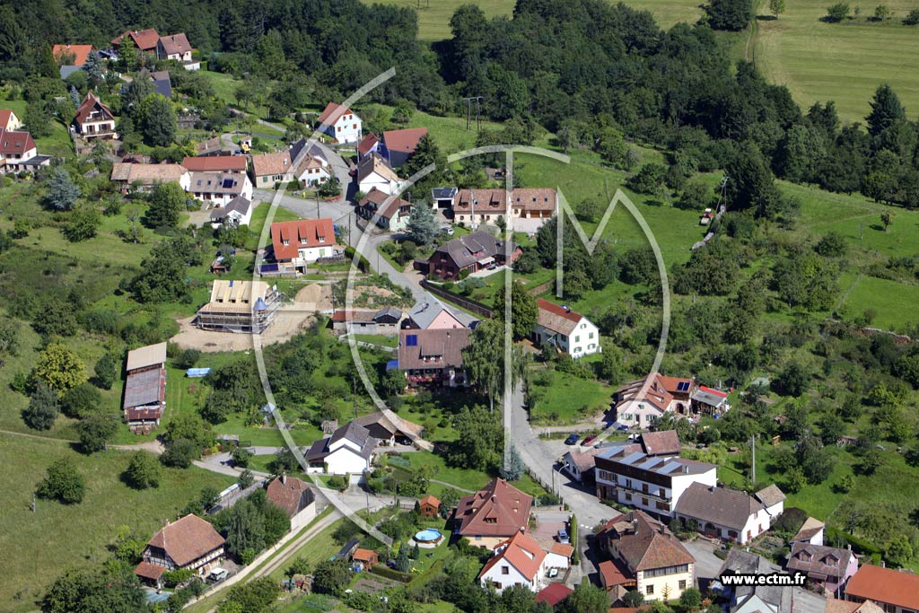 Photo arienne de Thannenkirch