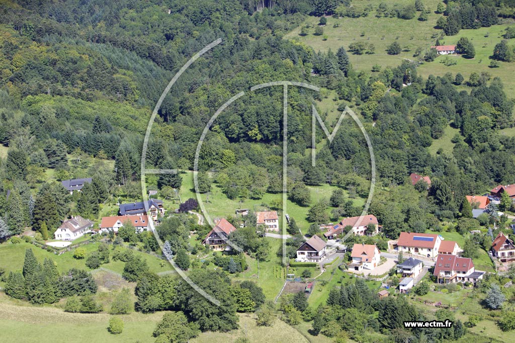 Photo arienne de Thannenkirch