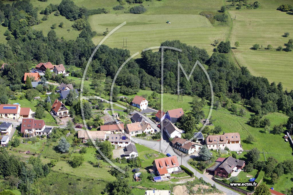 Photo arienne de Thannenkirch