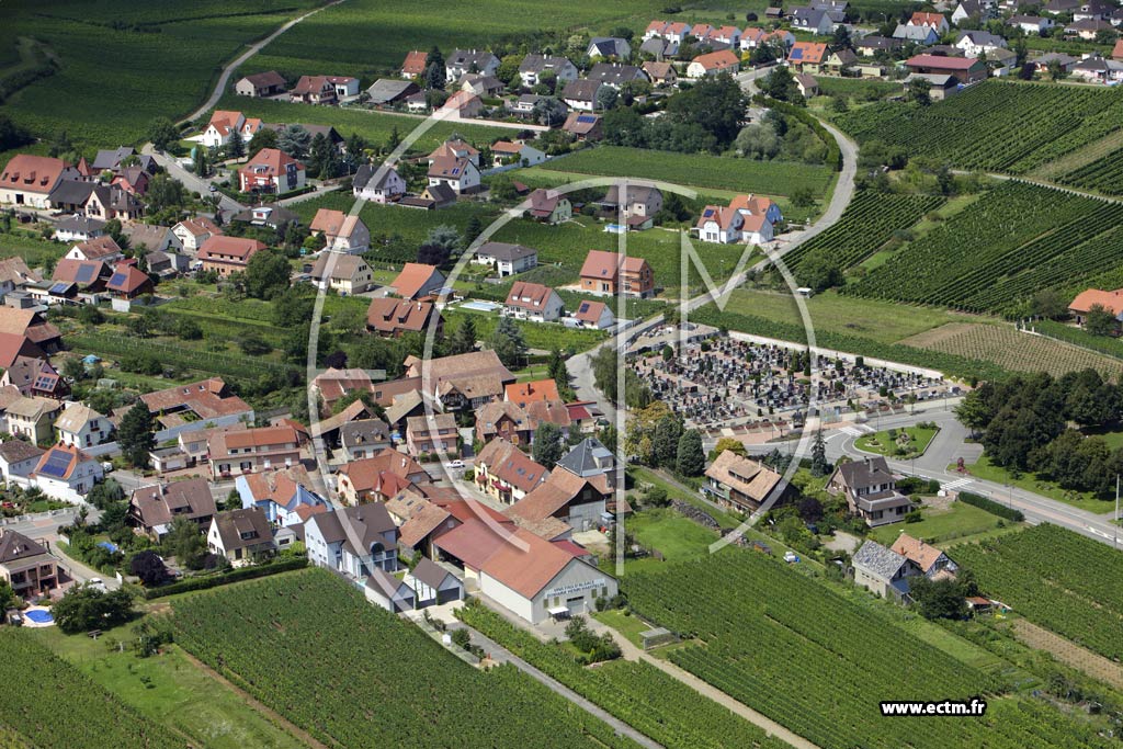 Photo arienne de Wettolsheim