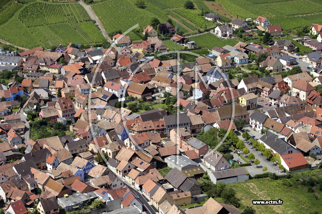 Photo arienne de Wettolsheim