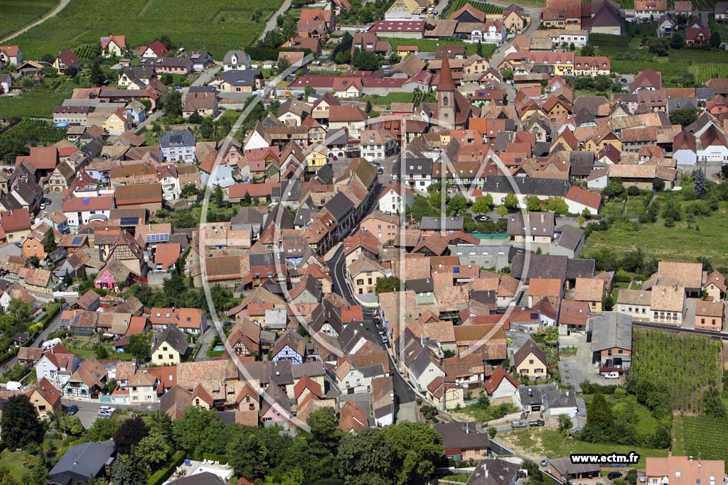 Photo arienne de Wettolsheim