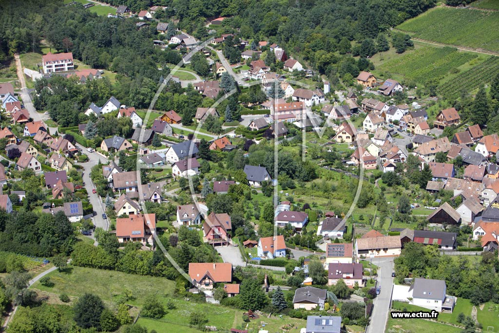 Photo arienne de Zimmerbach
