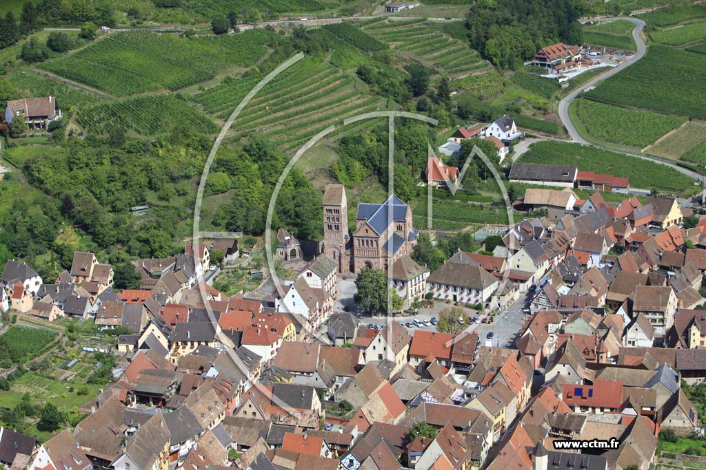 Photo arienne de Gueberschwihr