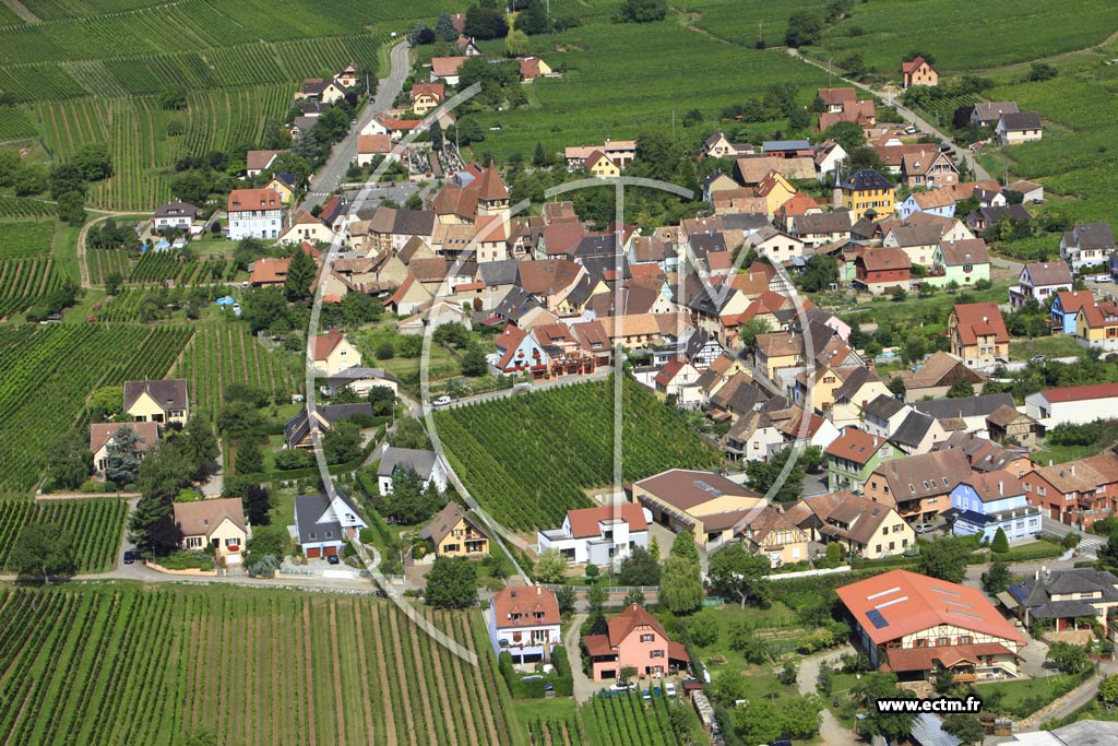 Photo arienne de Obermorschwihr