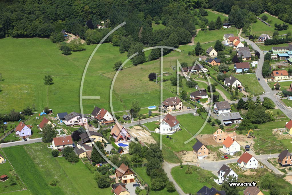Photo arienne de Soultzmatt (Wintzfelden)