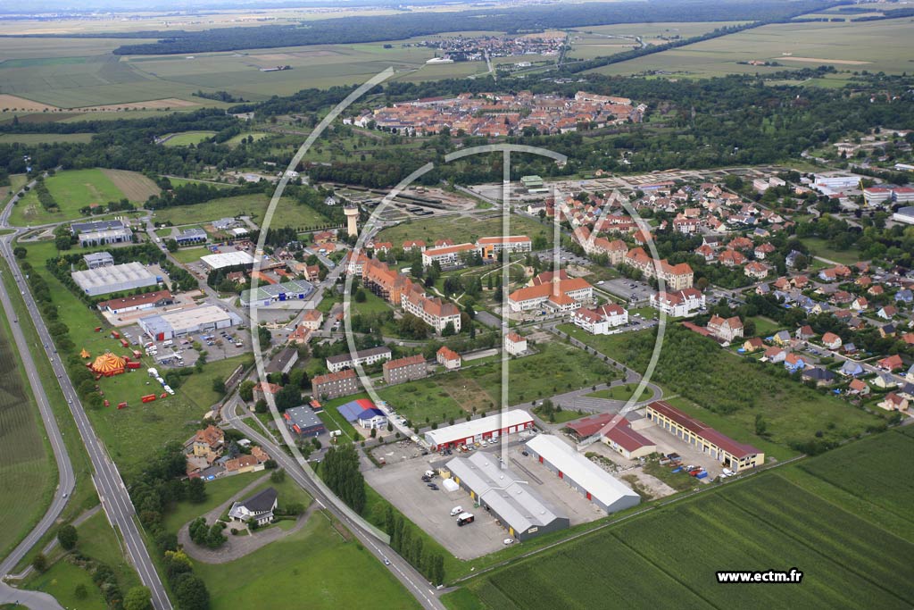 Photo arienne de Volgelsheim