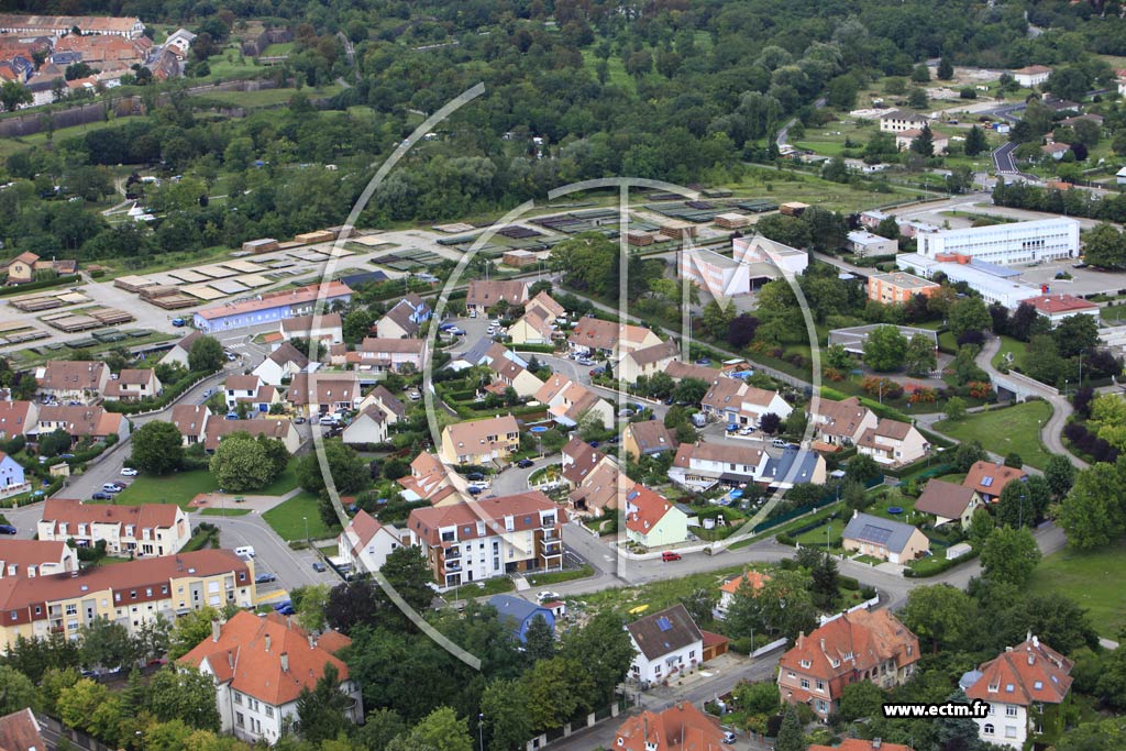 Photo arienne de Volgelsheim