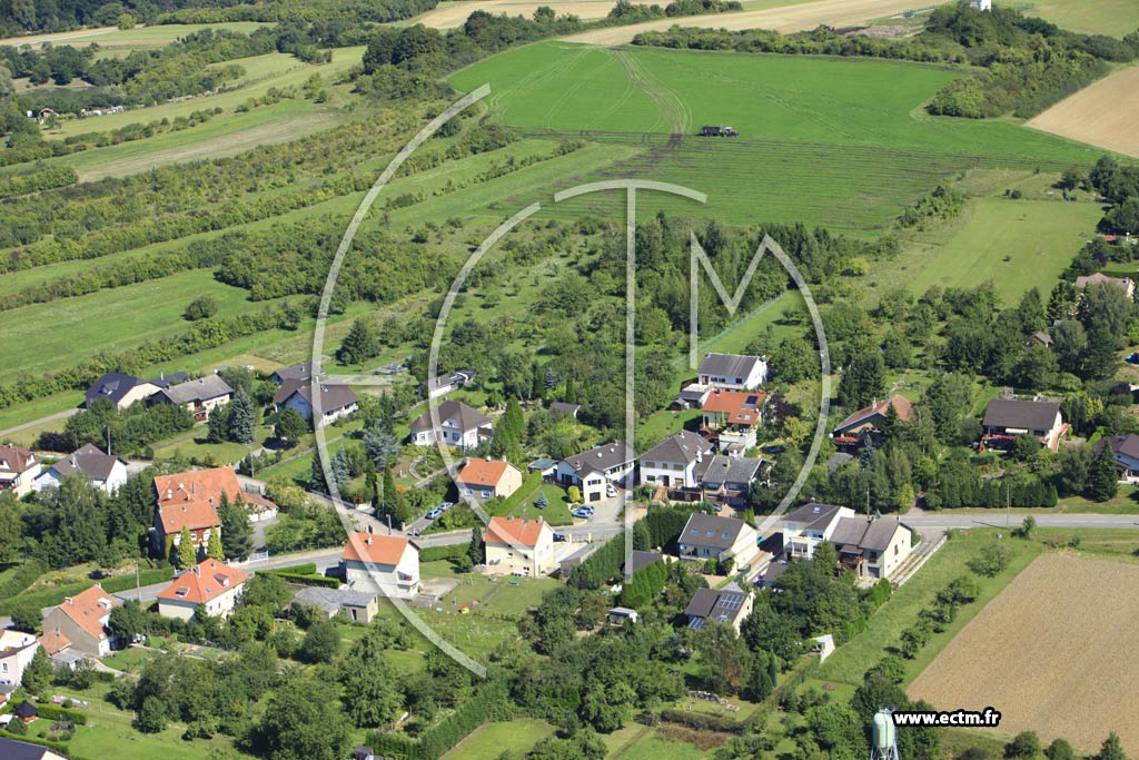 Photo arienne de Behren-ls-Forbach