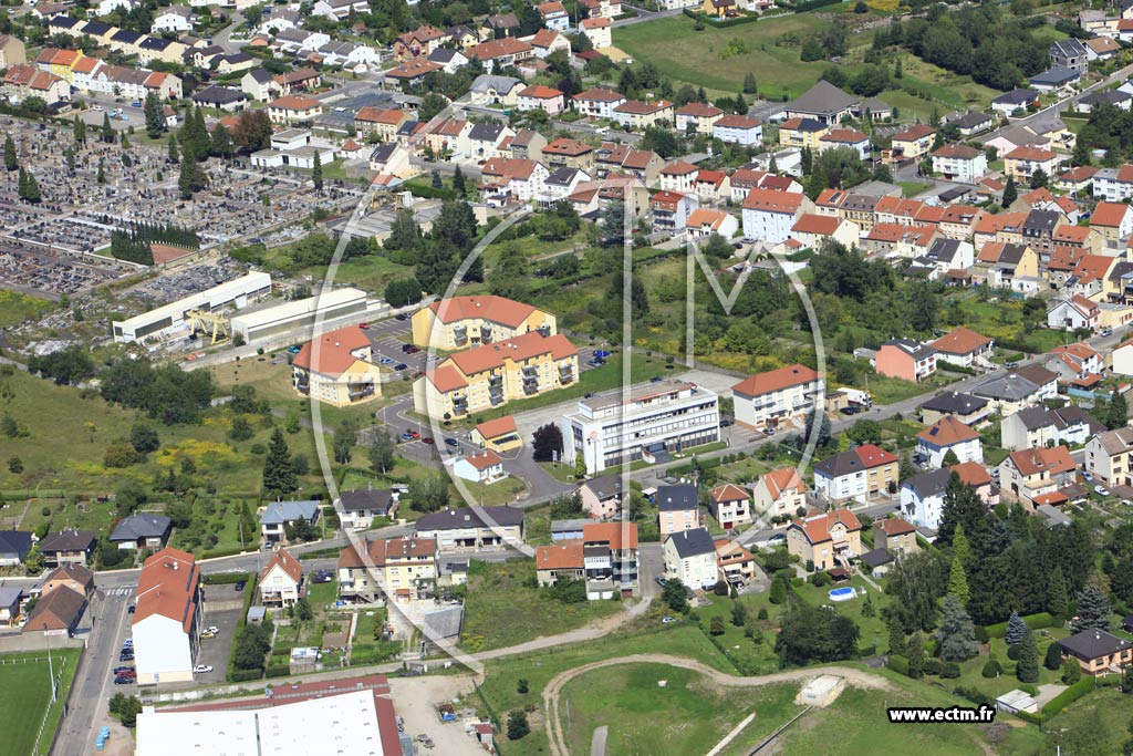 Photo arienne de Forbach (Marienau)