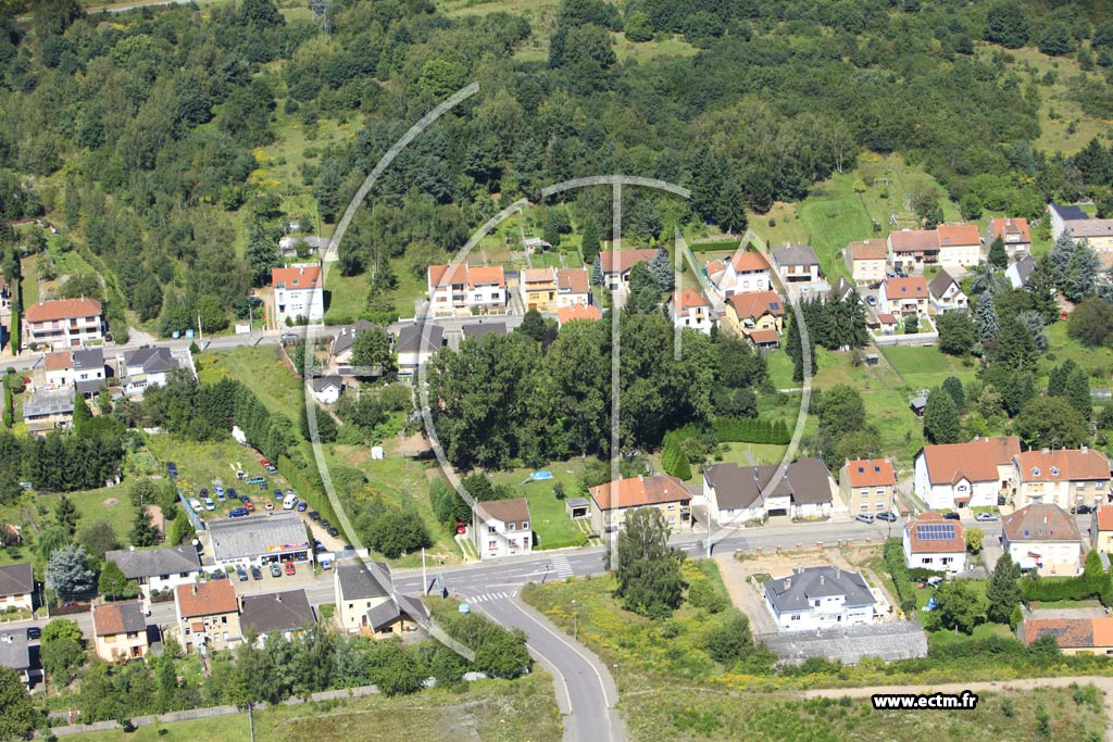 Photo arienne de Forbach (Marienau)