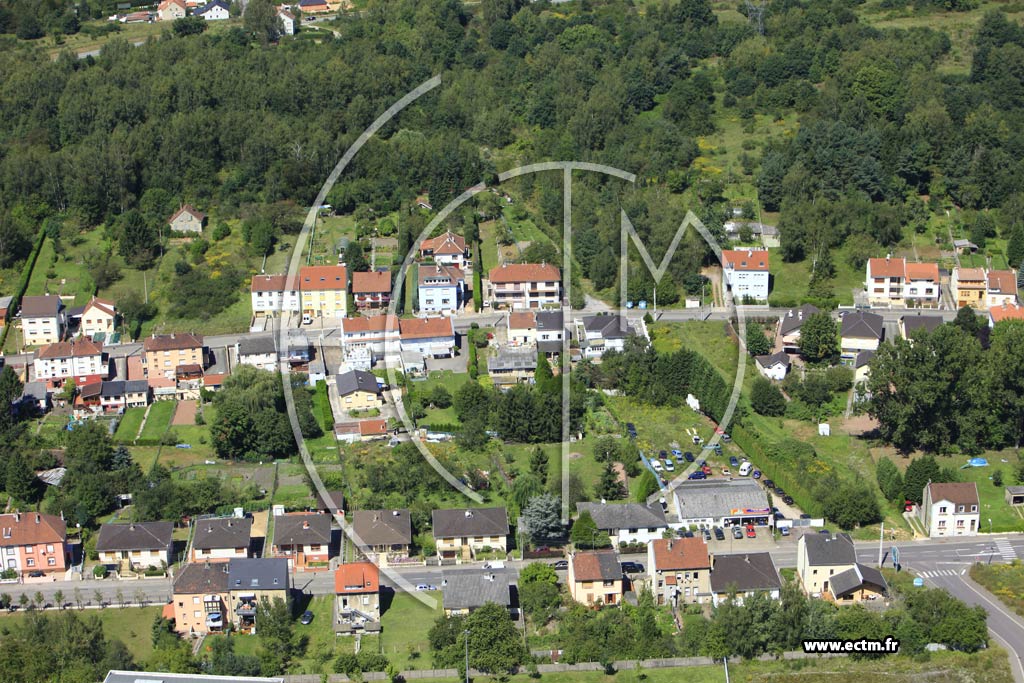 Photo arienne de Forbach (Marienau)