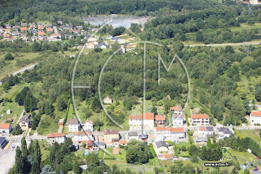 Photo arienne de Forbach (Marienau)