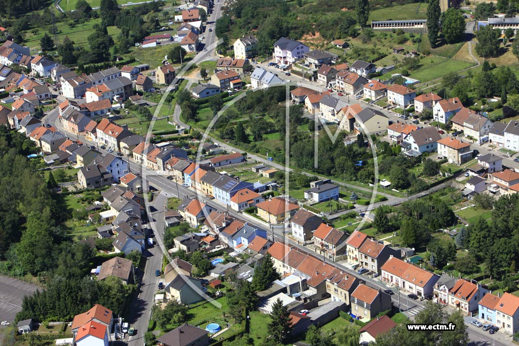 Photo arienne de Forbach (Marienau)