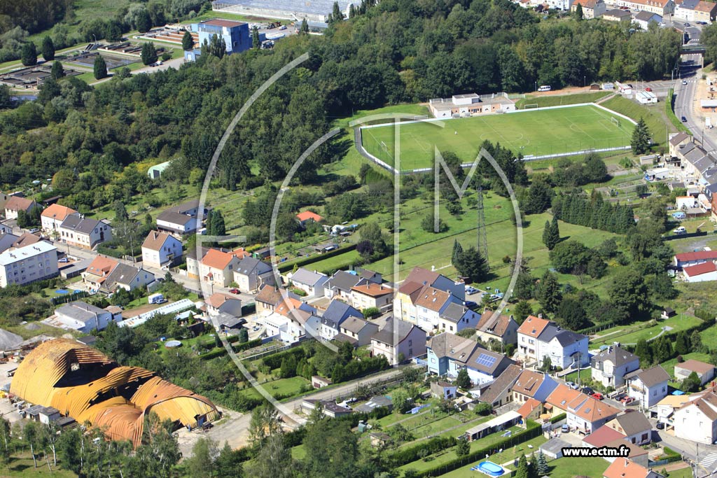 Photo arienne de Forbach (Marienau)
