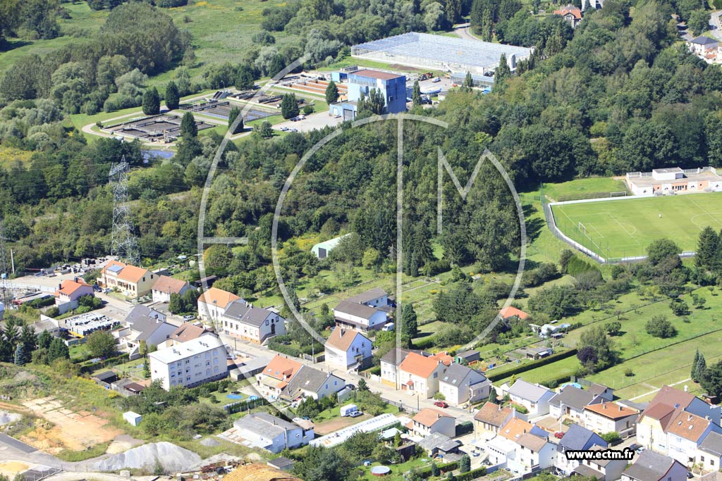 Photo arienne de Forbach (Marienau)