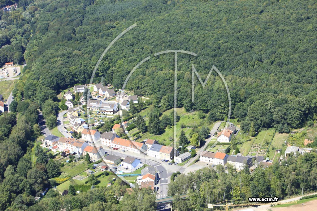 Photo arienne de Forbach (Marienau)